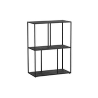 Sunpan Eiffel Low Bookcase - Black in Small / Medium / Large