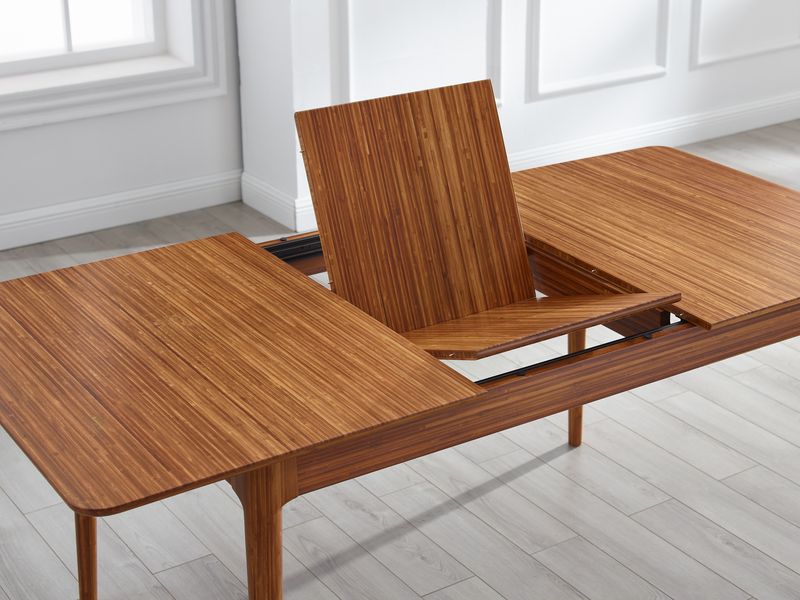 Greenington Mija Extendable Dining Table, Amber