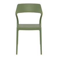 Compamia Snow Dining Chair Olive Green/Marsala- Set of 2