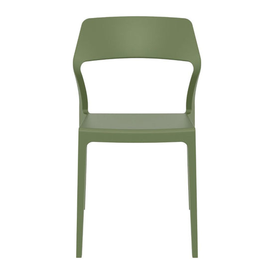 Compamia Snow Dining Chair Olive Green/Marsala- Set of 2