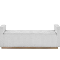Sunpan Odette Bench - Ernst Silverstone / Maven Black