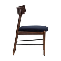 Sunpan Madison Dining Chair Abbington Navy / Bravo Ash / Polo Club Stone