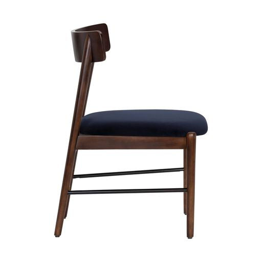 Sunpan Madison Dining Chair Abbington Navy / Bravo Ash / Polo Club Stone