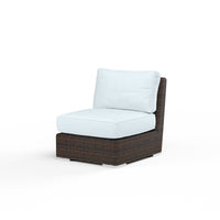Sunset West Montecito Armless Club Chair with Cushion