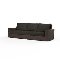 Sunset West Montecito Wicker Sofa with Cushion