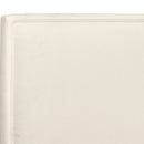 Sunpan Rita Bed King Liv Dove / Liv Pearl