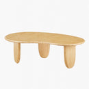 Greenington Zephyr Coffee Table, Wheat / Caviar