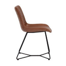 Sunpan Gracen Dining Chair in Hazelnut / Nightfall Black