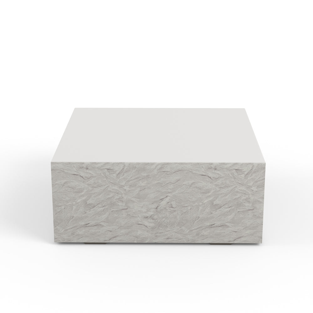 Sunset West Antique Stone Square Coffee Table