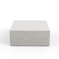 Sunset West Antique Stone Square Coffee Table