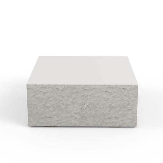Sunset West Antique Stone Square Coffee Table