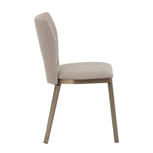 Sunpan Reid Dining Chair - Biscotti Brown - Set of Two