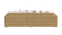 Sunset West Playa Sofa in Soothe Pearl with Flange Welt