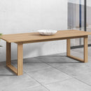 Sunpan Tropea Dining Table 94'' Natural / Smoke Grey