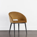 Sunpan Thatcher Dining Armchair Black - Antique Grey/Deep Green Sky/Gold Sky, Champagne Gold - Onyx/Snow