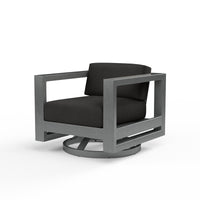 Sunset West Redondo Swivel Club Chair with Cushion