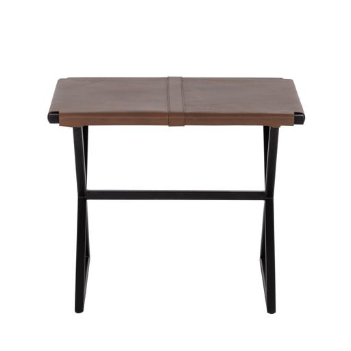 Sunpan Elon Stool - Vintage Cognac Leather