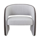 Sunpan Rosalia Lounge Chair Meg Rust / Mina Light Grey-Meg Ash / Timeless Teal