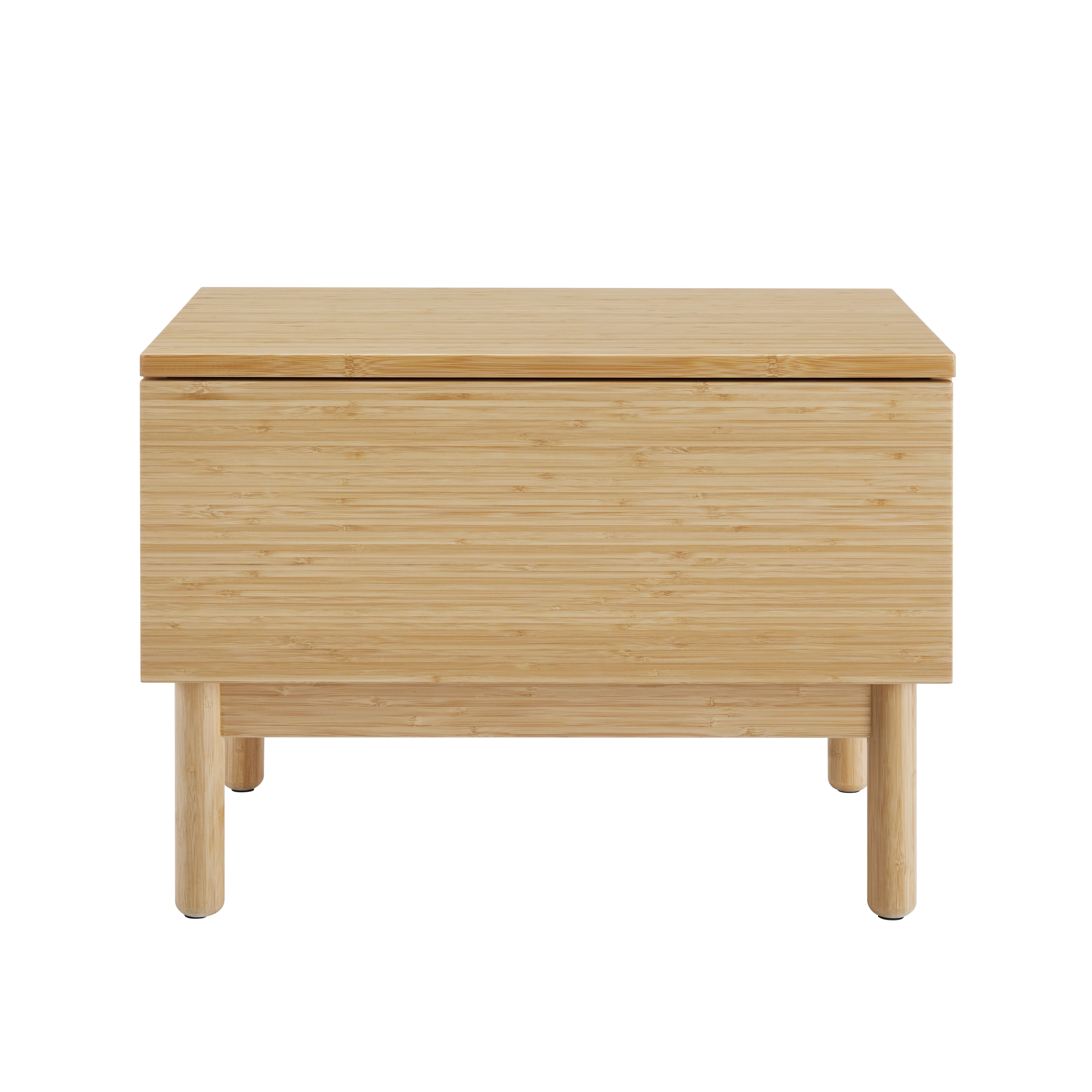 Greenington Monterey 1 Drawer Nightstand, Wheat