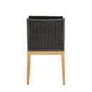 Sunpan Sorrento Dining Chair Palazzo Taupe / Regency Black