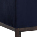 Sunpan Kosovo Modular Banquette - Single Seat in Abbington Navy / Polo Club Stone