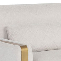 Sunpan Lean Sofa - Belfast Oatmeal