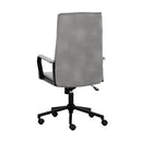 Sunpan Swanson Office Chair Polo Club Muslin-Bravo Cream / Polo Club Stone-Bravo Metal