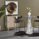 Sunpan Shelburne Bar Table Marble Look - Grey
