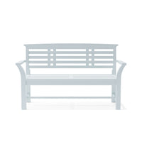 Anderson Teak Sakura 2-Seater Teak Bench In White Finish