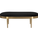 Sunpan Jolie Bench - Black Sky