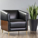 Sunpan Shylo Lounge Chair - Castillo Black