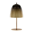 Sunpan Zade Table Lamp Antique Brass - Black Ombre / Antique Silver