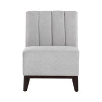 Sunpan Kosovo Modular Banquette - Single Seat in Abbington Navy / Polo Club Stone