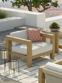 Sunset West Sedona Club Chair in Canvas Canvas, No Welt