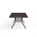 Sunset West La Jolla Aluminum 72" Rectangular Dining Table