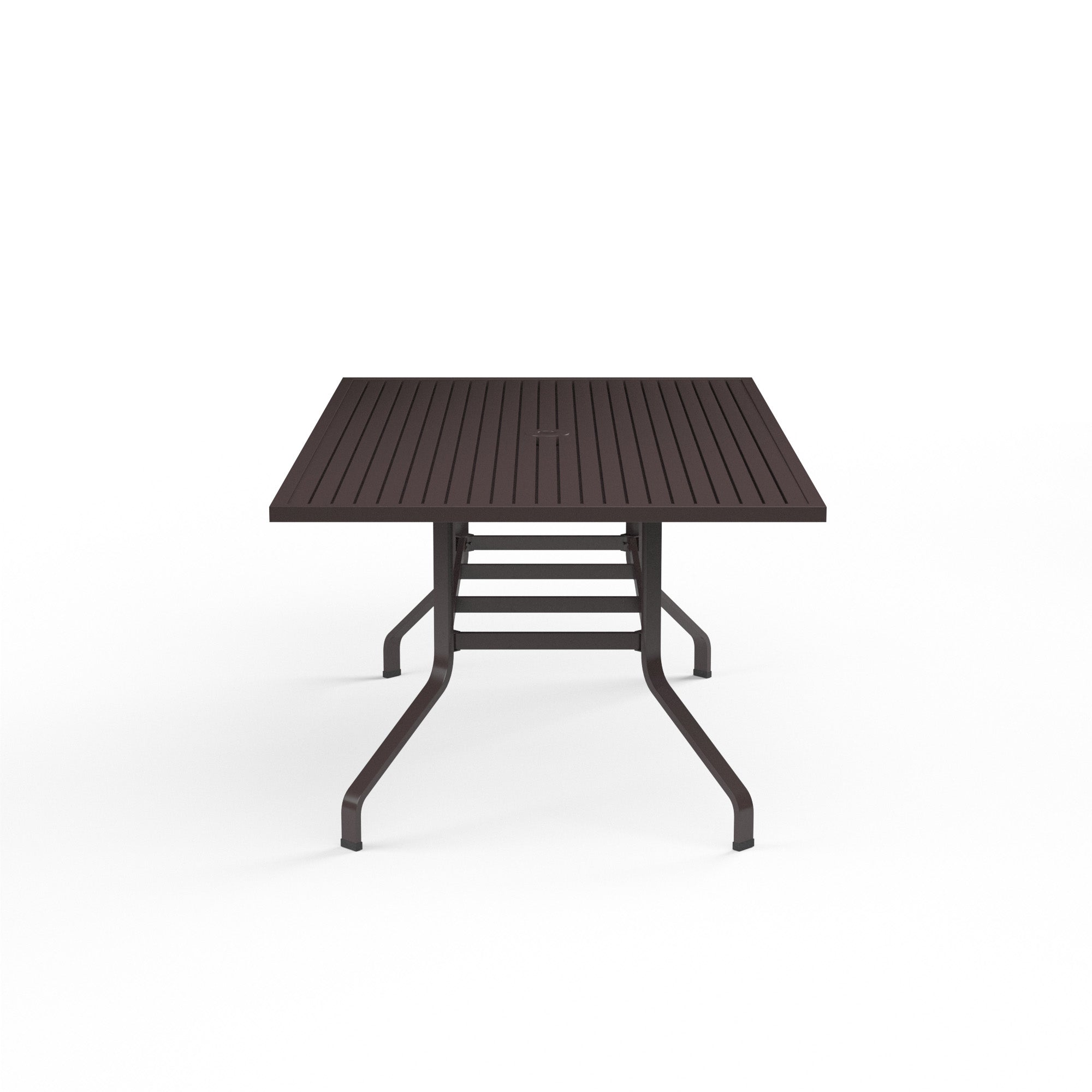 Sunset West La Jolla Aluminum 72" Rectangular Dining Table