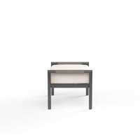 Sunset West Pietra Ottoman with Cushion