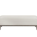 Sunpan Priscilla Bench - Linoso Ivory