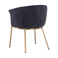 Sunpan Nadine Dining Chair Chacha Grey / Chacha Navy