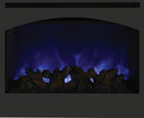 Amantii 31" Zero Clearance Fireplace with 32" x28" Arch Steel Surround