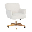 Sunpan Karina Office Chair Cornflower Blue Sky / Copenhagen White