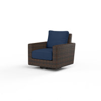 Sunset West Montecito Swivel Rocker Club Chair with Cushion