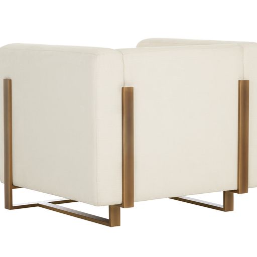 Sunpan Penley Armchair - Zenith Alabaster