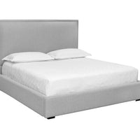 Sunpan Rita Bed King Liv Dove / Liv Pearl