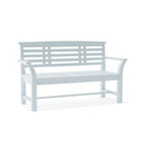 Anderson Teak Sakura 2-Seater Teak Bench In White Finish