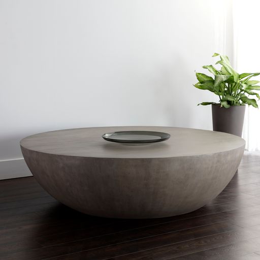 Sunpan Kinsley Coffee Table Large Grey / Natural