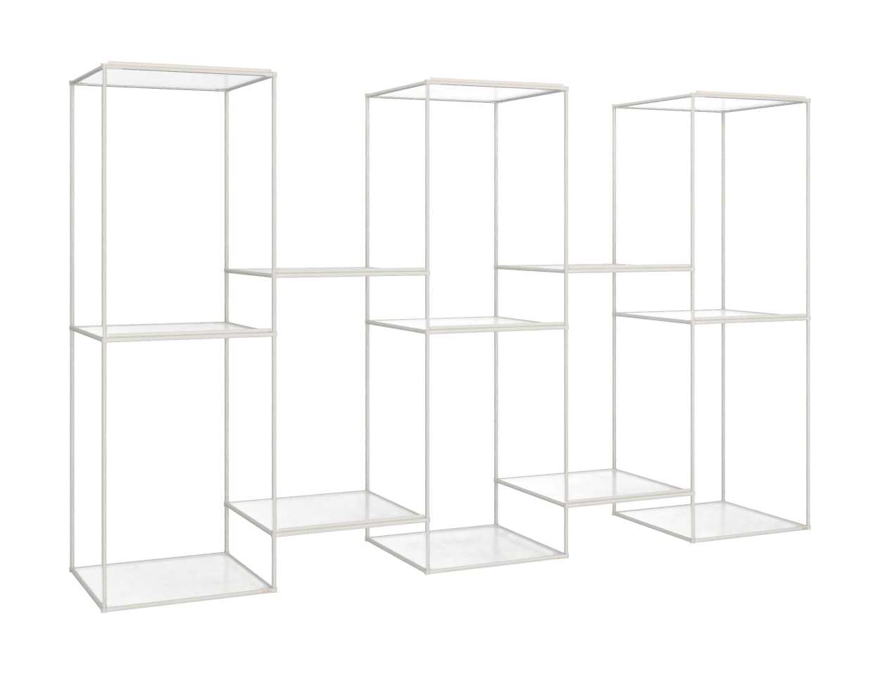 Zuo Modern Zuo Adjustable Shelf Light Gray